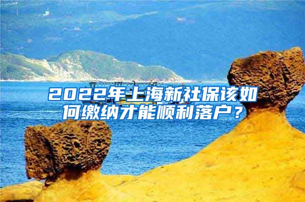 2022年上海新社保該如何繳納才能順利落戶？