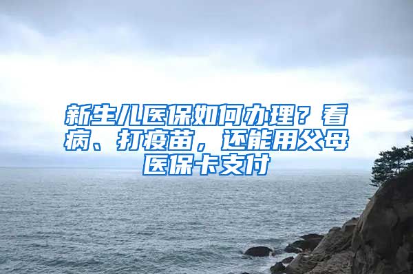 新生兒醫(yī)保如何辦理？看病、打疫苗，還能用父母醫(yī)保卡支付