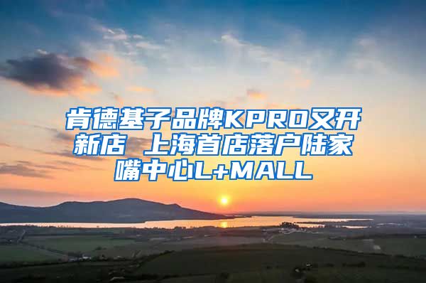 肯德基子品牌KPRO又開新店 上海首店落戶陸家嘴中心L+MALL