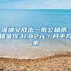 深圳又放出一批公租房，租金僅31.82元／月平方米