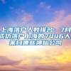 上海落戶人數(shù)排名：7月成功落戶上海的7446人，來自哪些神仙公司