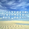 2020大學(xué)生就業(yè)多魔幻？上海交大博士生輸給了本科生！理由太扎心