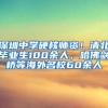 深圳中學硬核師資！清北畢業(yè)生100余人，哈佛劍橋等海外名校60余人