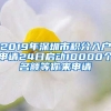 2019年深圳市積分入戶(hù)申請(qǐng)24日啟動(dòng)10000個(gè)名額等你來(lái)申請(qǐng)